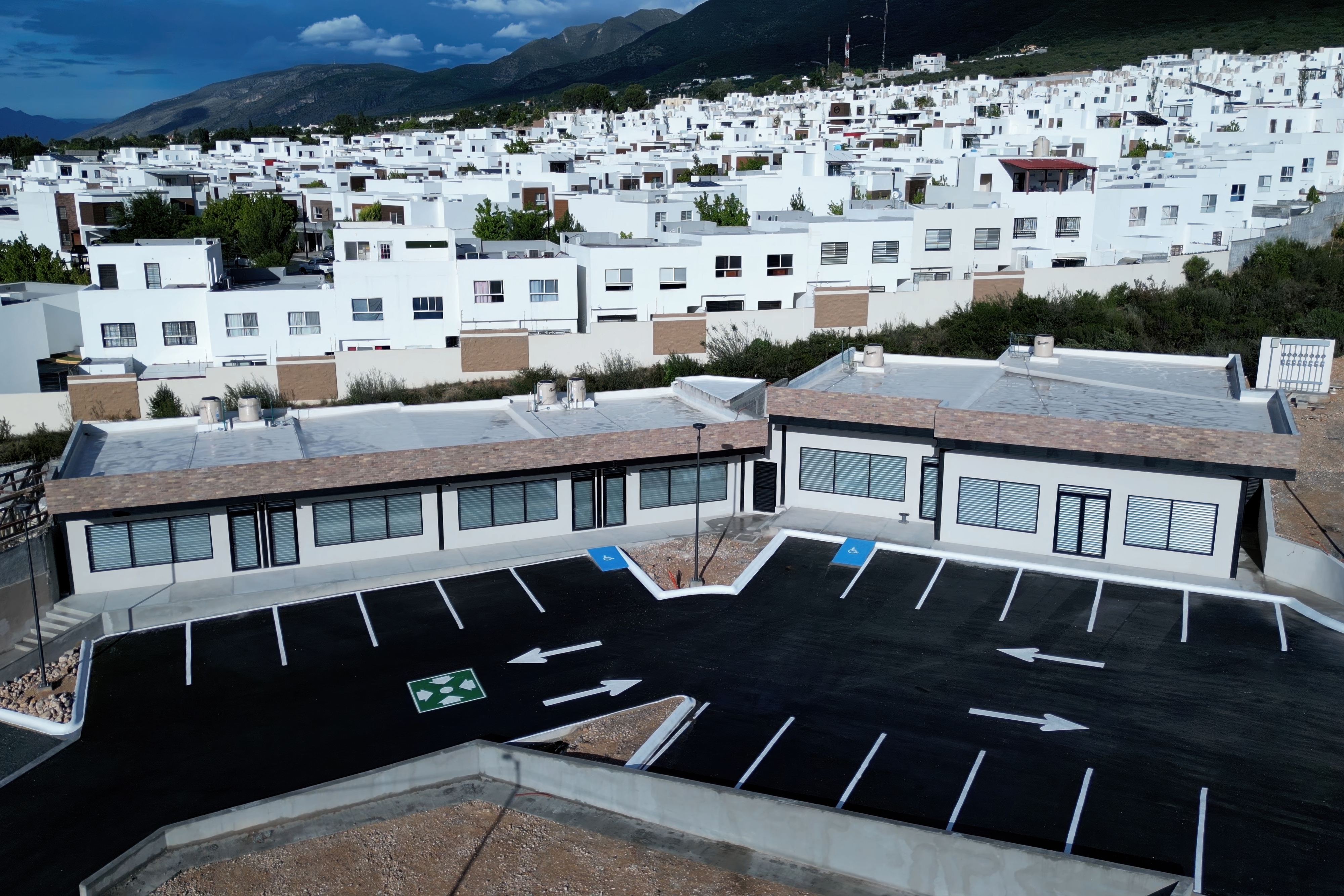 Detalles estructurales de nave comercial